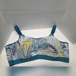 Cacique 46D Tropical Print Bra